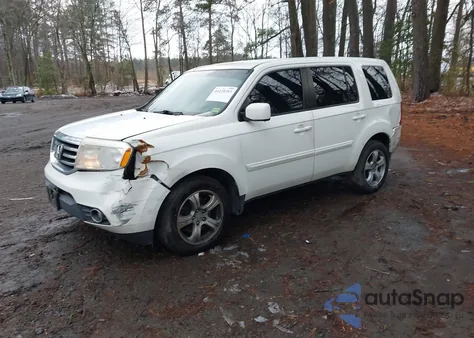 2014 Honda Pilot Ex from USA, damaged, VIN 5FNYF4H49EB057614
